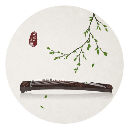 新春寓景插畫，匠心啟航閱讀手繪插畫