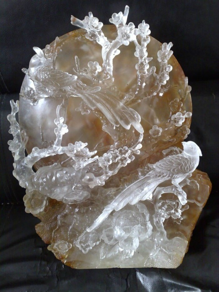 精美藝術(shù)雕刻圖案，匠心啟航閱讀水晶雕刻