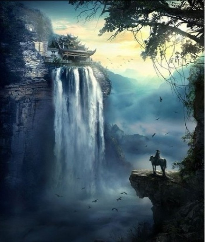 水墨風(fēng)格插畫，匠心啟航閱讀藝術(shù)手繪插畫