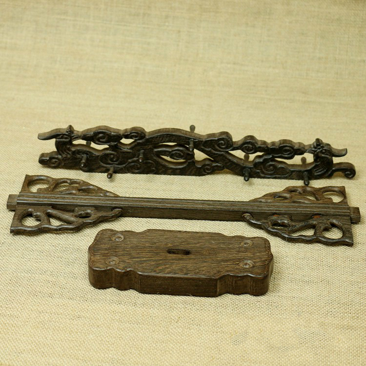 全天然雞翅木筆架，樸實(shí)精致筆架圖片