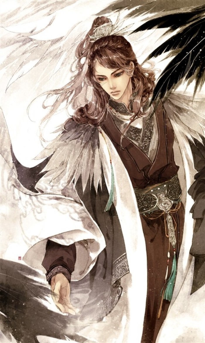 古風(fēng)精美插畫(huà)，細(xì)膩精品手繪插畫(huà)