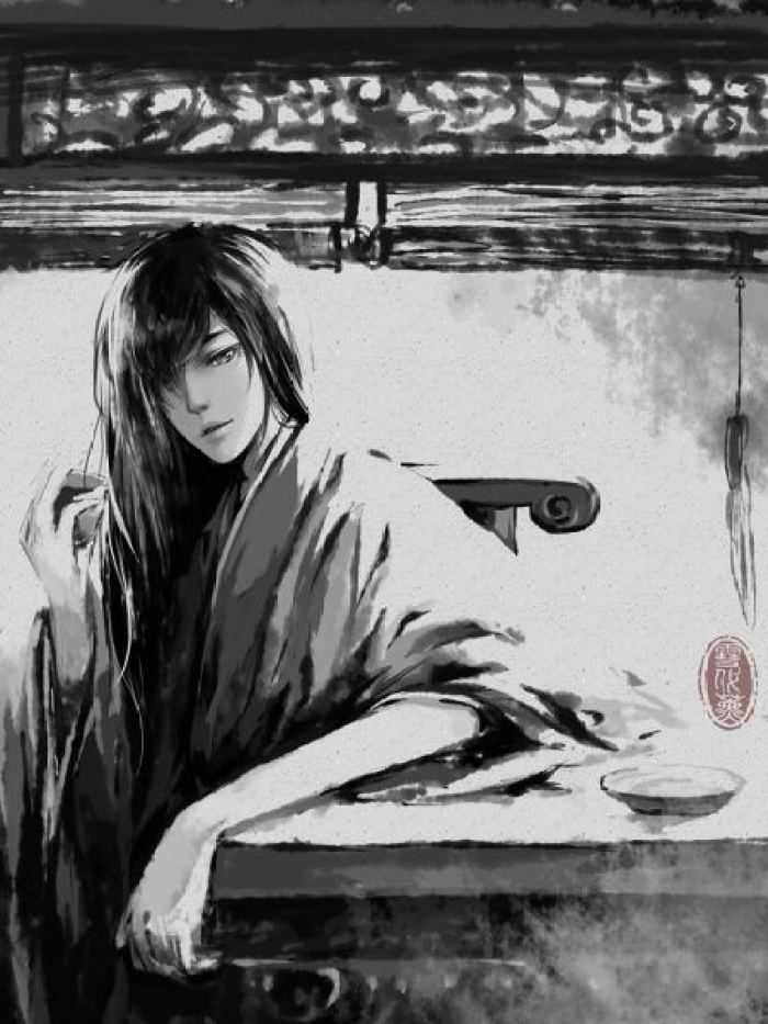 精美古風(fēng)服飾插畫，匠心啟航閱讀手繪插畫