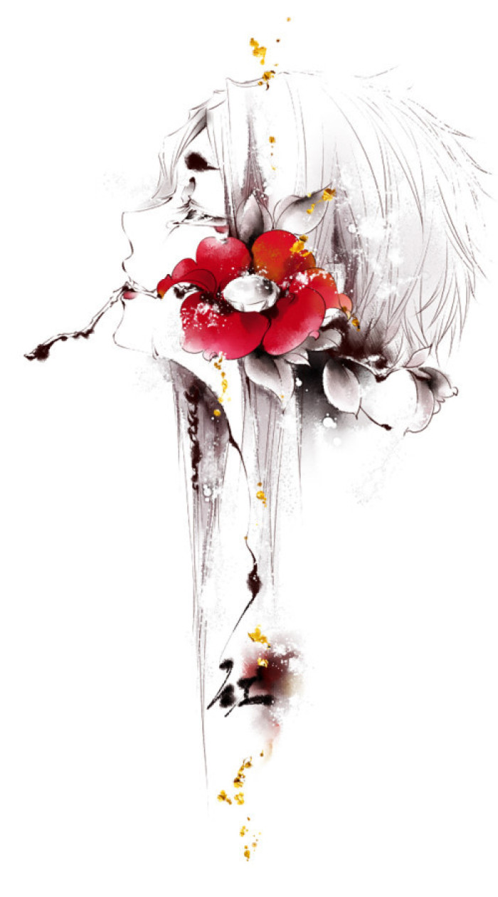 精美古風(fēng)服飾插畫，匠心啟航閱讀手繪插畫