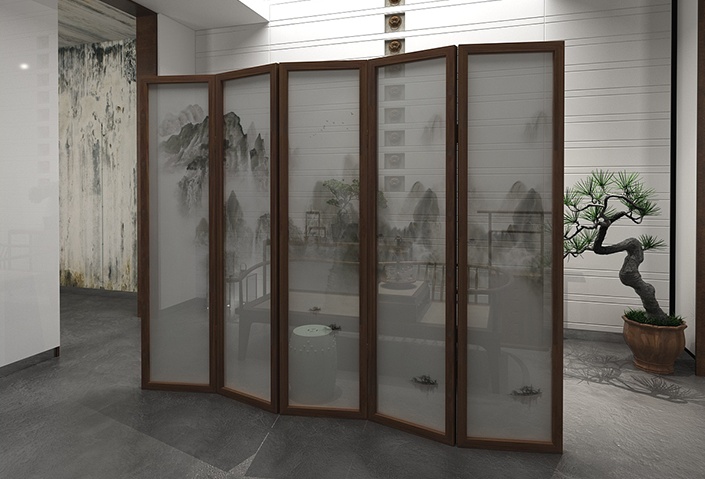 簡而不凡屏風(fēng)，華而不奢中式屏風(fēng)