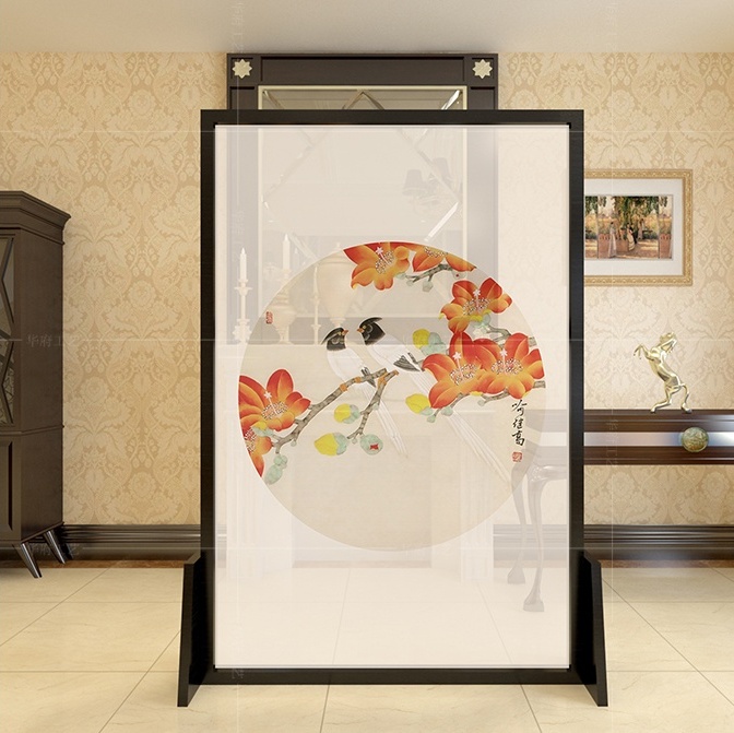 隔斷裝飾屏風(fēng)，精致中式屏風(fēng)