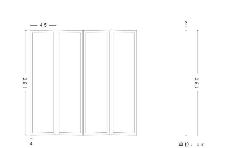 憶江南雅韻屏風，愜意雅致中式屏風