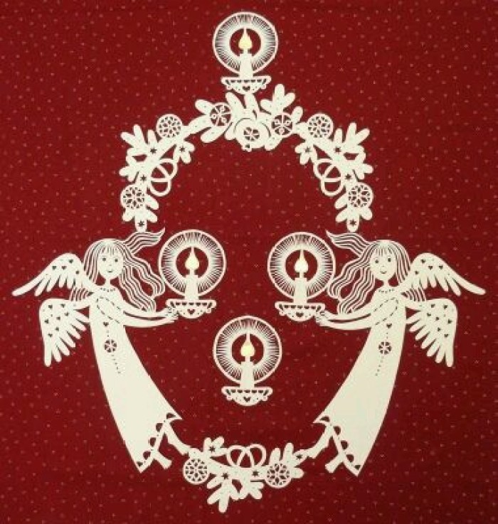 精致有趣的手工剪紙，中國紅剪紙藝術(shù)