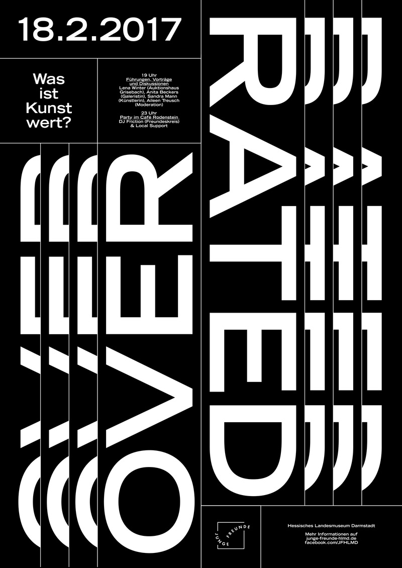 創(chuàng)意有趣字體海報，精美個性海報設計