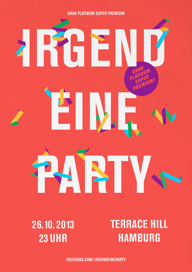 創(chuàng)意有趣字體海報，精美個性海報設計