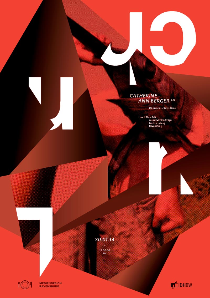 視覺沖擊海報，三維視角海報設(shè)計