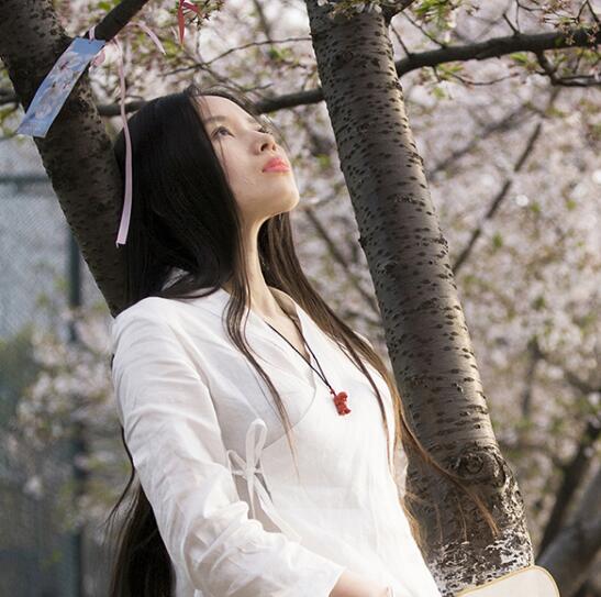 兩款復(fù)古亞麻民國風(fēng)漢服，白色簡約中式漢服