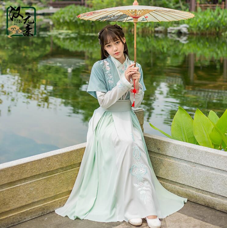 日常漢元素古裝漢服，盡顯優(yōu)雅氣質(zhì)