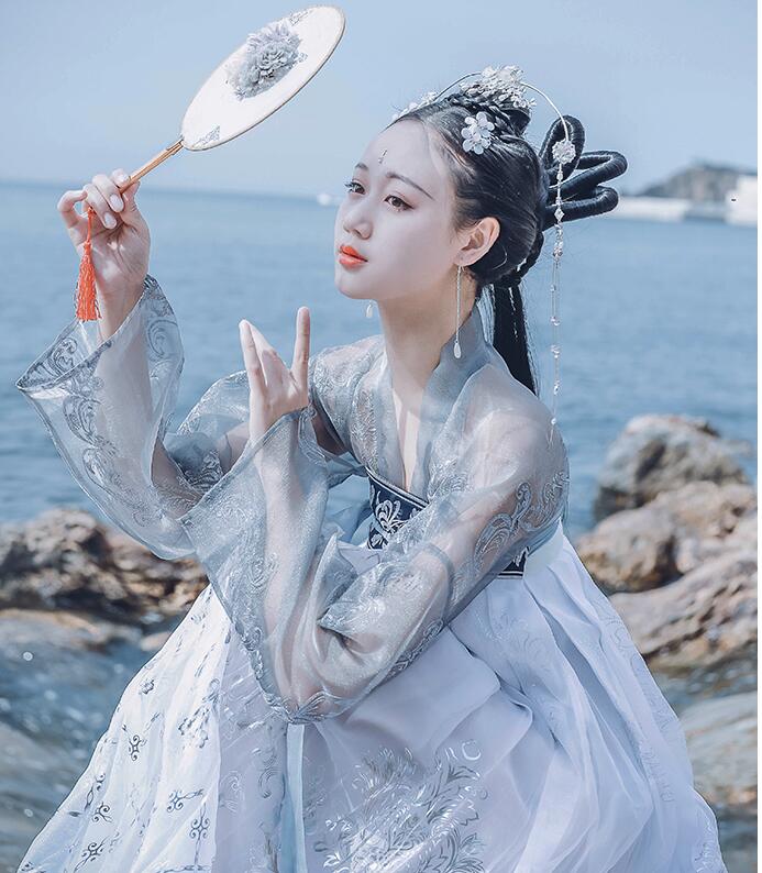 漢服齊胸襦裙，日常清新仙女裙