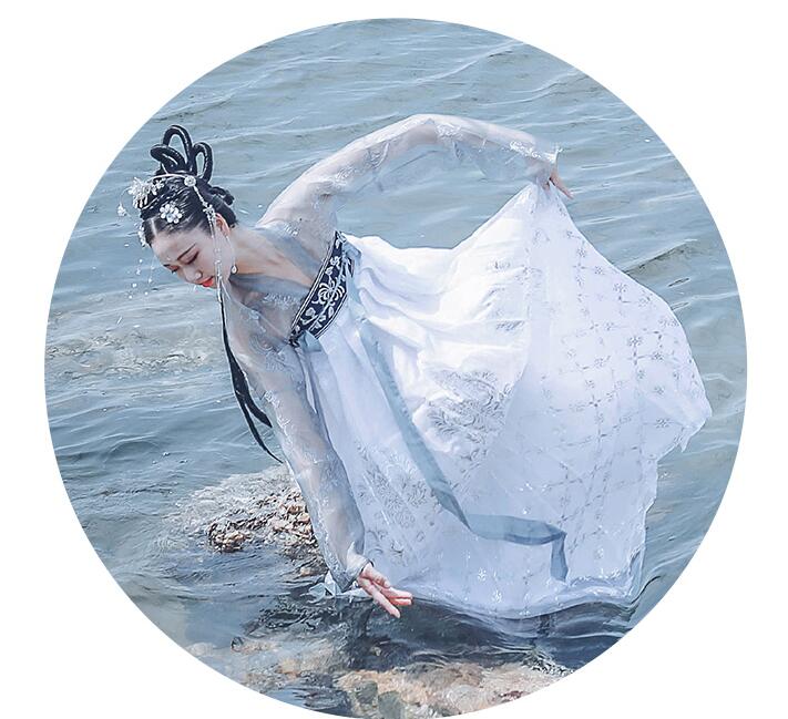漢服齊胸襦裙，日常清新仙女裙