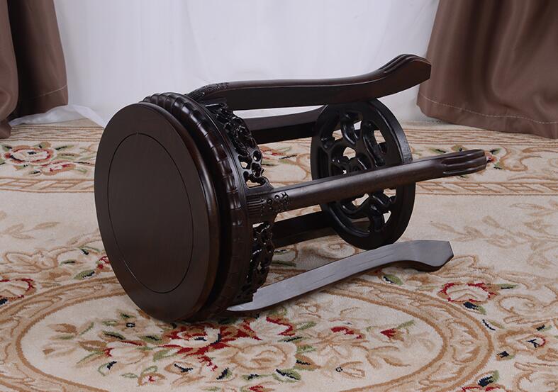 中式仿古家用鼓凳，實木繡墩古箏凳子