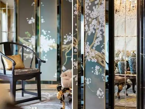 中式別墅屏風(fēng)設(shè)計(jì)，隔不開(kāi)的東方夢(mèng)境