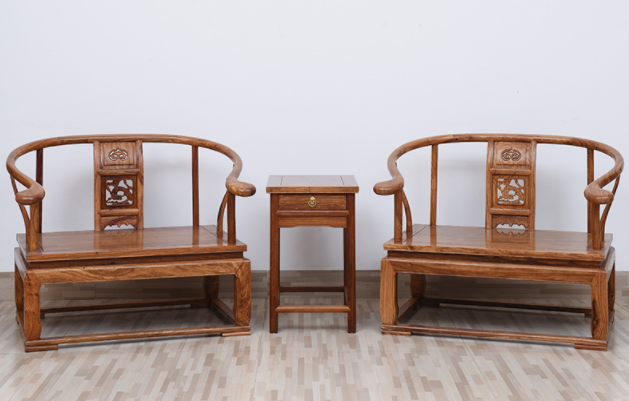 簡約花梨木禪椅，中式雕花太師椅