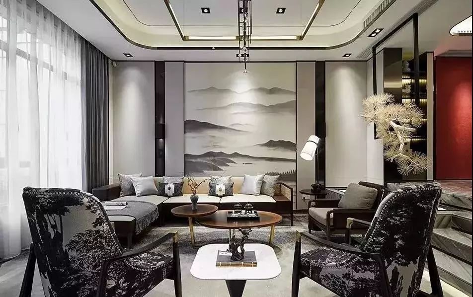 中式裝修，素雅不過沙發(fā)墻