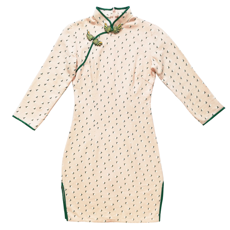 四款別樣小清新旗袍，甜美文藝匠心啟航閱讀旗袍