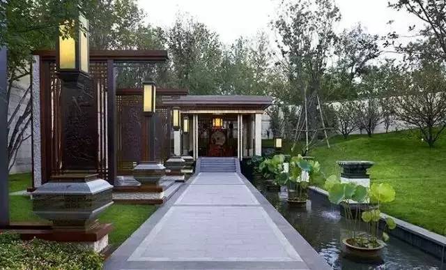 論新中式建筑中的景觀手法，傳統(tǒng)藝術(shù)構(gòu)造