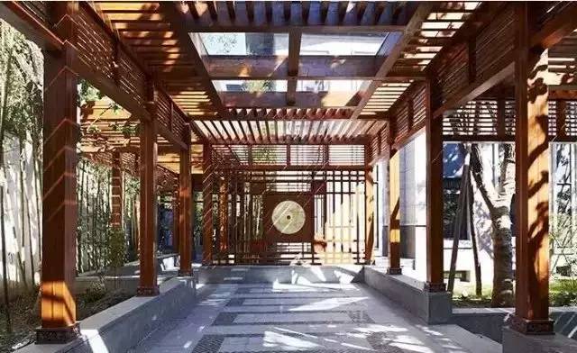 論新中式建筑中的景觀手法，傳統(tǒng)藝術(shù)構(gòu)造