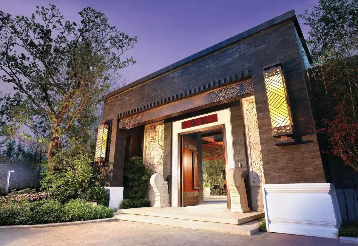 100個(gè)新中式入口，中國新中式建筑的精髓