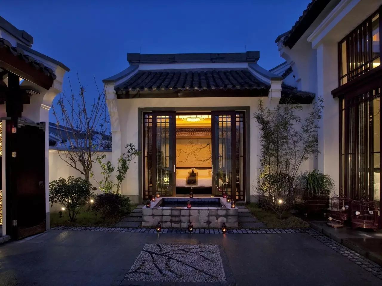 100個(gè)新中式入口，中國(guó)新中式建筑的精髓