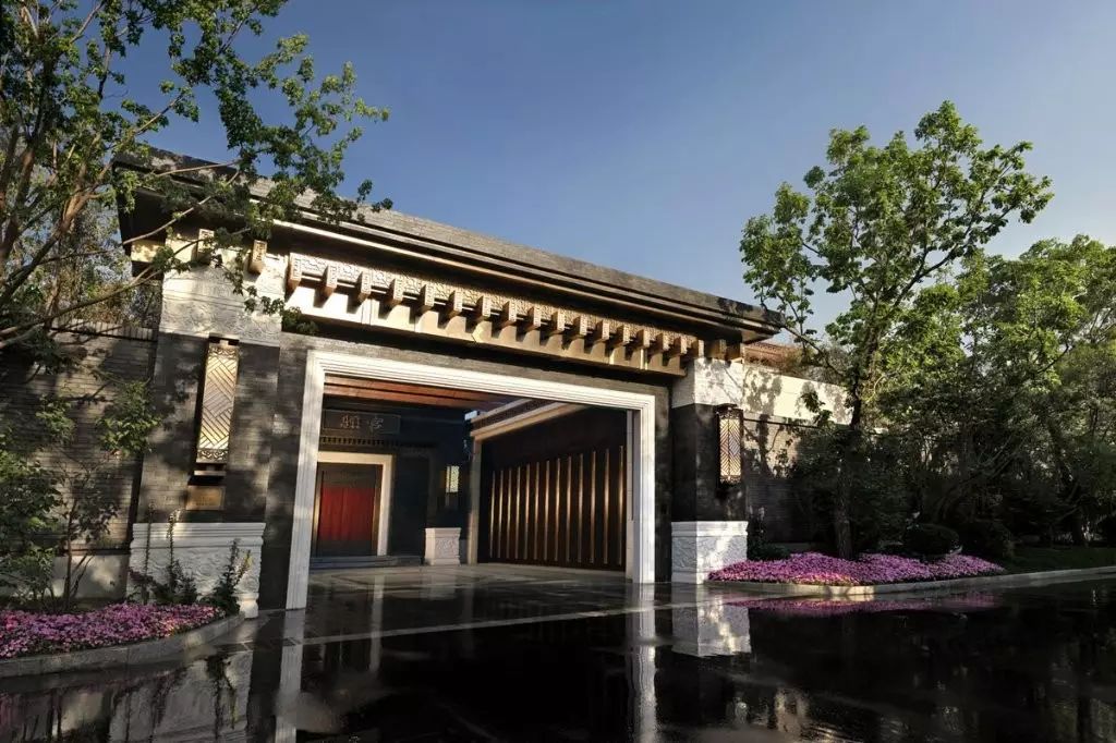 100個(gè)新中式入口，中國(guó)新中式建筑的精髓