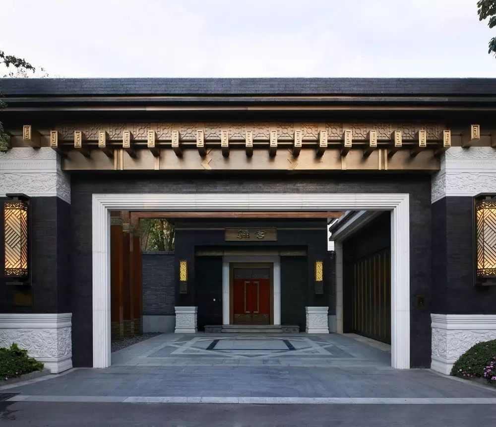 100個(gè)新中式入口，中國(guó)新中式建筑的精髓