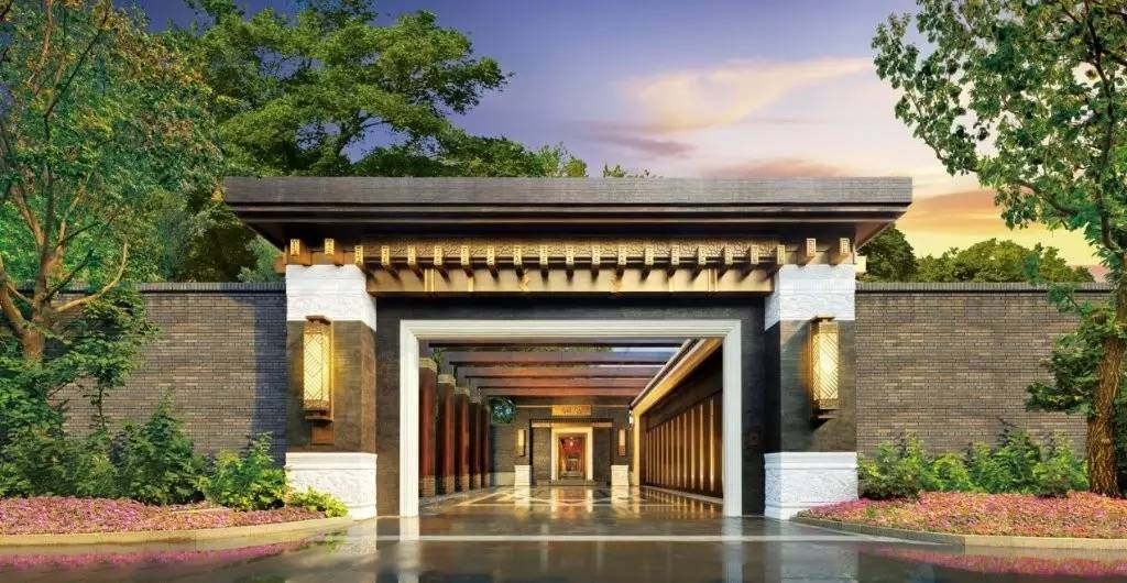 100個(gè)新中式入口，中國(guó)新中式建筑的精髓