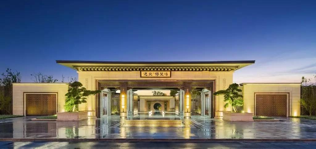 100個(gè)新中式入口，中國(guó)新中式建筑的精髓