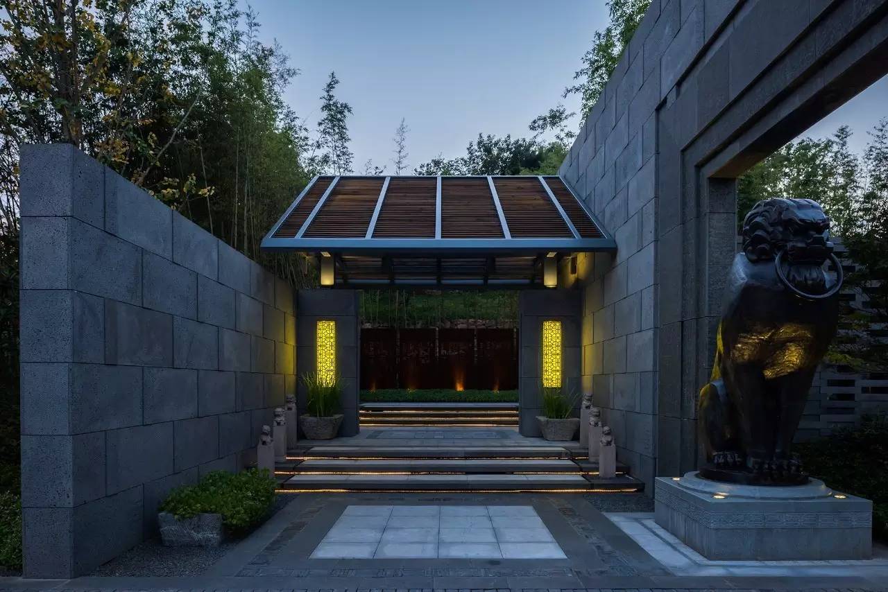 100個新中式入口，中國新中式建筑的精髓