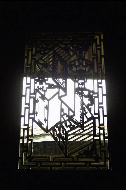 古建筑的眼睛，花樣隔窗