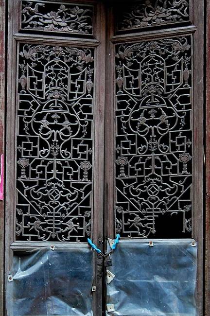 古建筑的眼睛，花樣隔窗