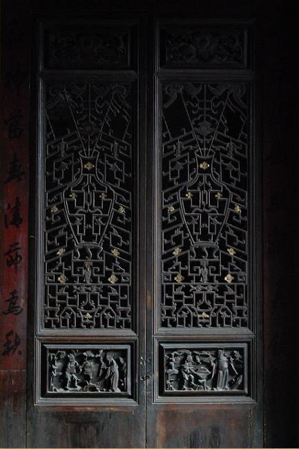 古建筑的眼睛，花樣隔窗