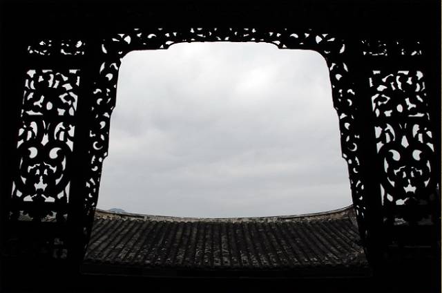 古建筑的眼睛，花樣隔窗