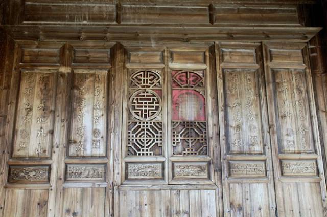 古建筑的眼睛，花樣隔窗