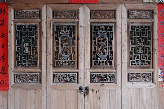 古建筑的眼睛，花樣隔窗