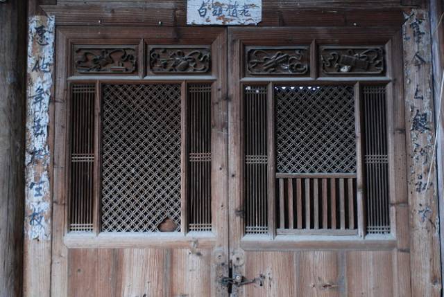 古建筑的眼睛，花樣隔窗