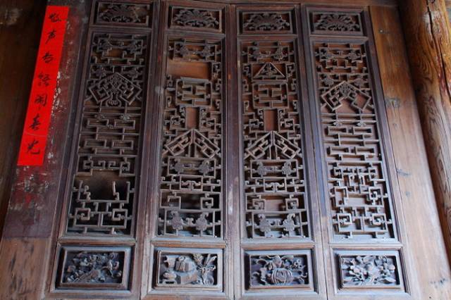 古建筑的眼睛，花樣隔窗