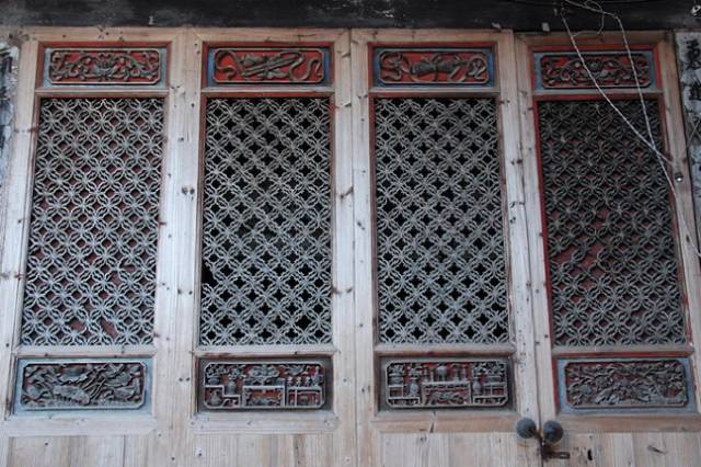 古建筑的眼睛，花樣隔窗