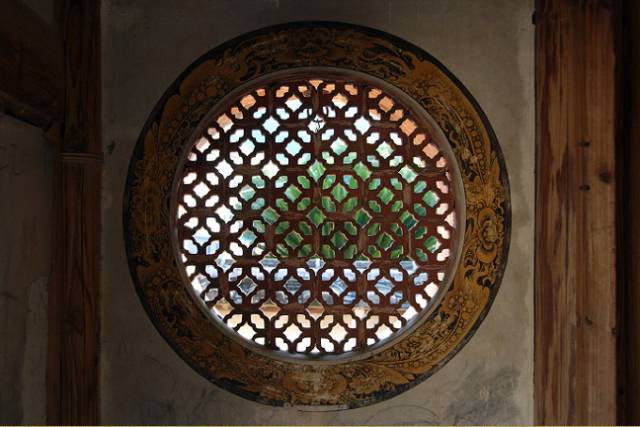 古建筑的眼睛，花樣隔窗