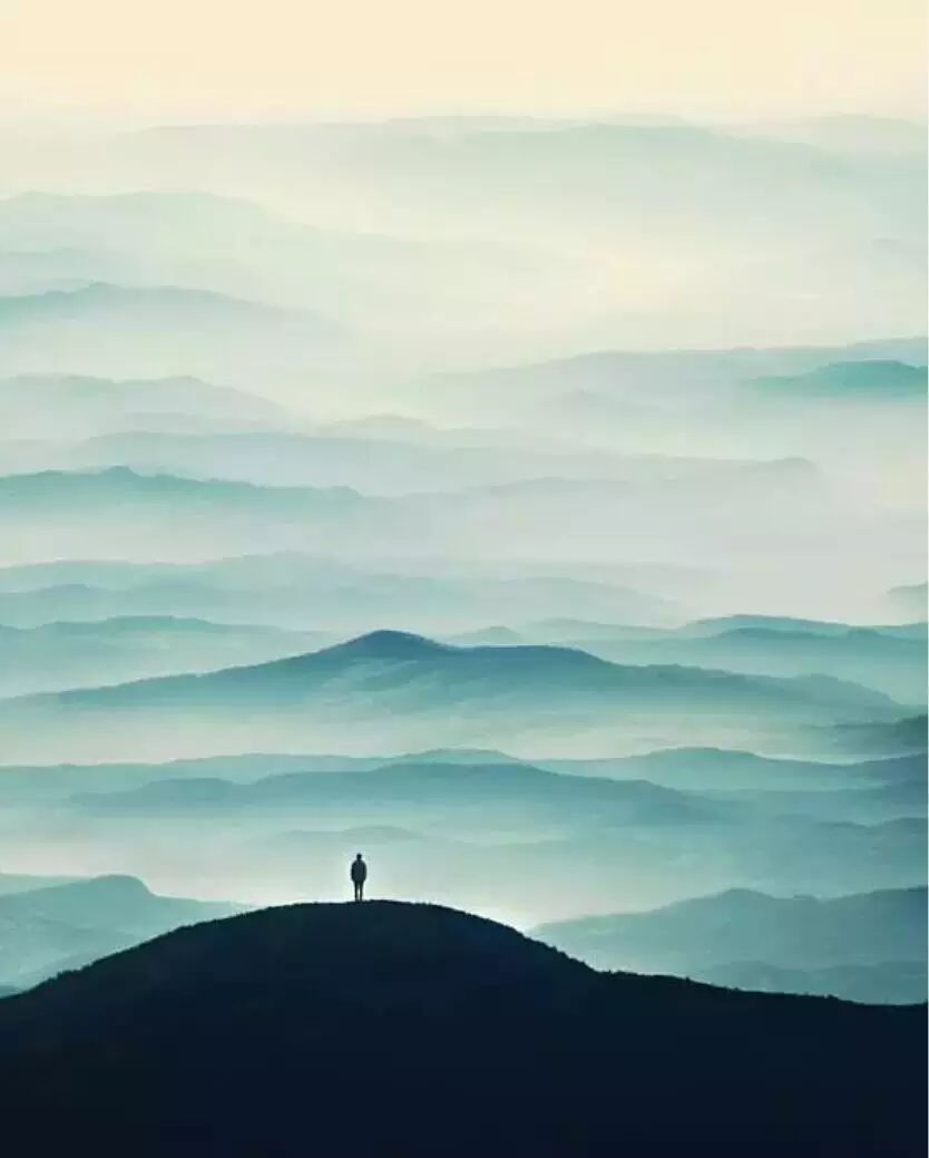 風景因人而生動，極致風光的點睛之筆