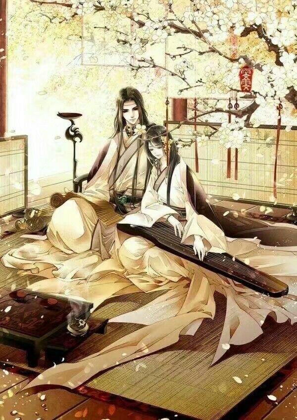 唯美古風(fēng)圖片：我亦逢場(chǎng)作戲人，紅顏為誰(shuí)美