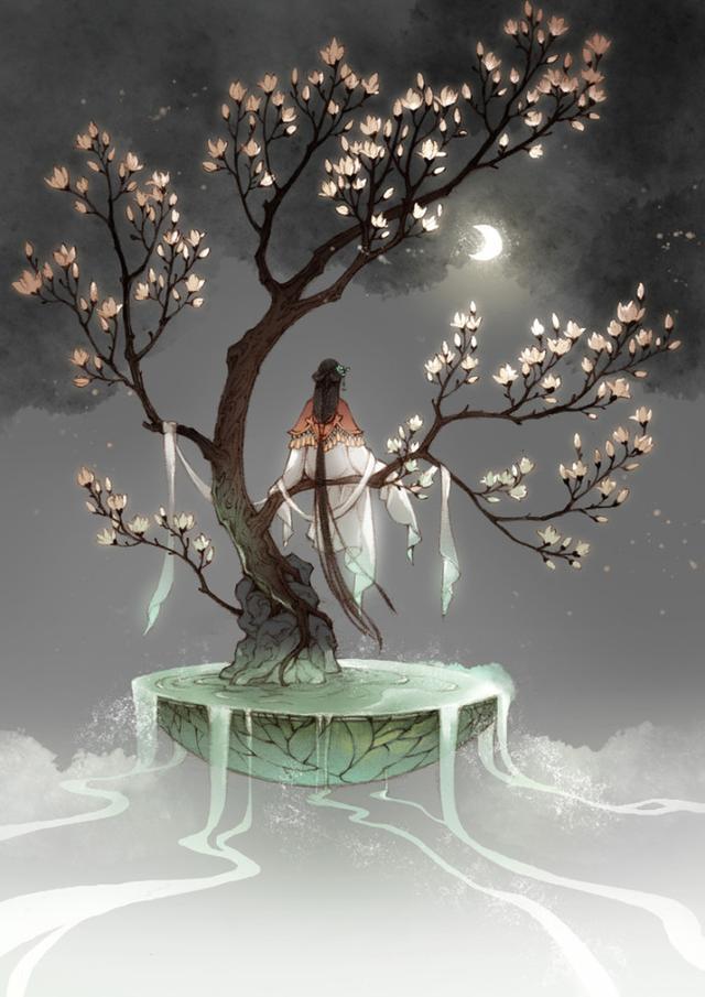 唯美古風(fēng)圖片：一句君無戲言，妾等百年