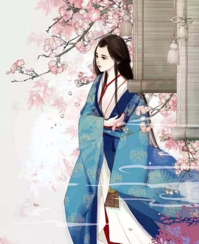 唯美古風(fēng)圖片：痛苦的相思引燃了另一種獨孤