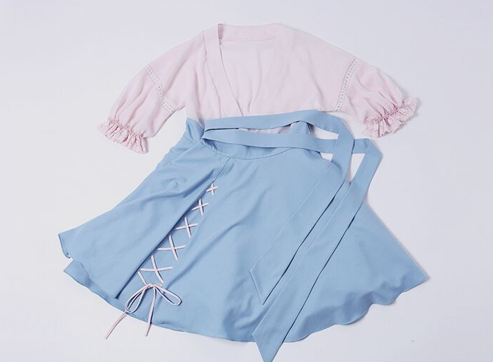 窈窕淑女古風(fēng)漢服，俏皮可愛(ài)漢服美女