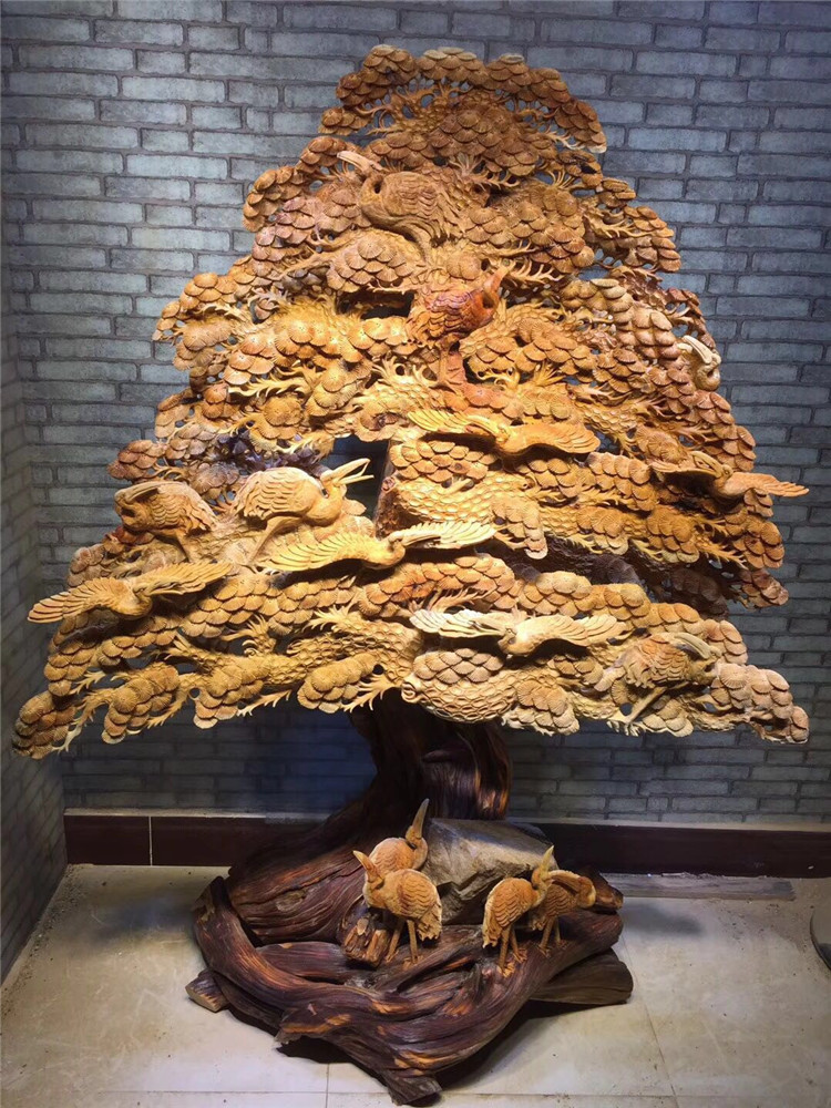 七款栩栩如生的木雕，精美絕倫的木雕