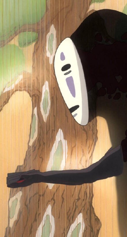 動(dòng)漫電影《千與千尋》無臉男壁紙(二)