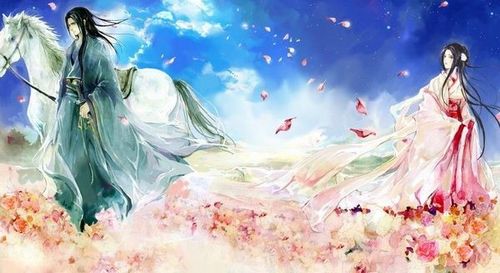 唯美古風(fēng)圖片：若相依，莫別離